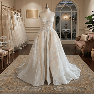 Princess Strapless Corset Ball Gown - Diva Melody
