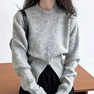 Pullover Sweater Knitted Top - Diva Melody