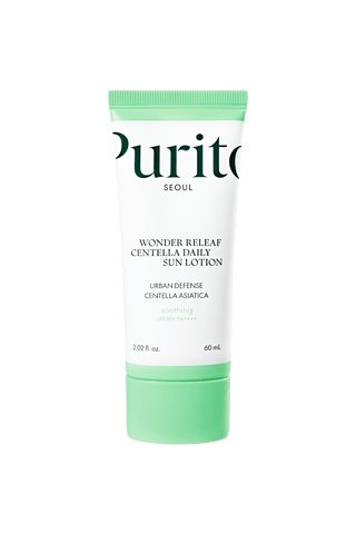 [Purito] Wonder Releaf Centella Daily Sun Lotion SPF50+ PA++++ 60ml - Diva Melody