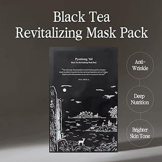 [PyunkangYul] Black Tea Revitalizing Mask Pack 25ml*10ea - Diva Melody