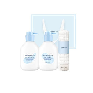 [PyunkangYul] Kids & Baby Line Gift Set 590ml*2+guaze - Diva Melody