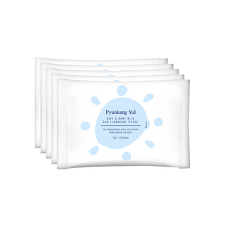 [PyunkangYul] Kids & Baby Mild Sun Cleansing Tissue 10ea*5 - Diva Melody