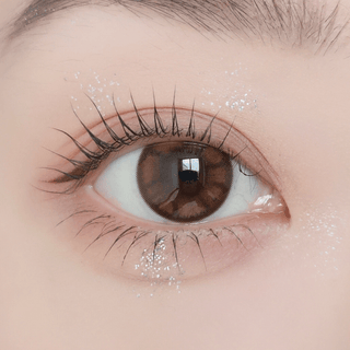 [Qrsessed] 1 Day Colored Contact Lens - Doll Choco 0.00 (10 pcs) - Diva Melody