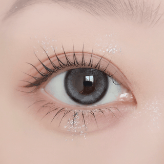[Qrsessed] 1 Day Colored Contact Lens - Runway Gray 0.00 (10 pcs) - Diva Melody