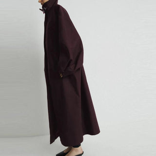 Quilted Lining Tailored Longline Coat - Diva Melody