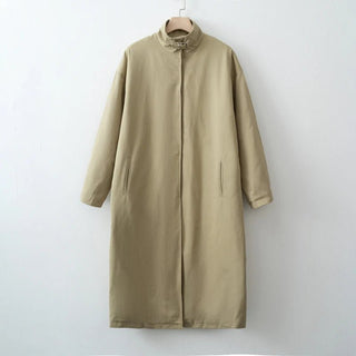 Quilted Lining Tailored Longline Coat - Diva Melody