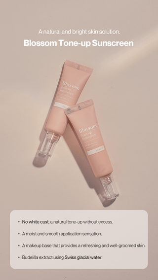 [Reblocell] Blossom Tone up Sunscreen SPF 50+ PA++++ 30ml - Diva Melody