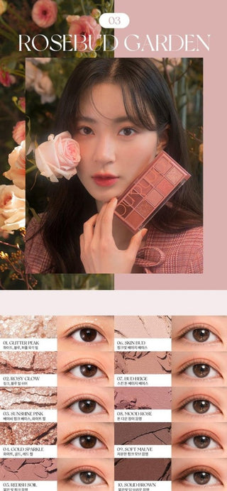 [ROMAND] Better Than Palette 6g 03 Rosebud Garden - Diva Melody