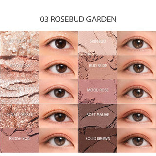 [ROMAND] Better Than Palette 6g 03 Rosebud Garden - Diva Melody