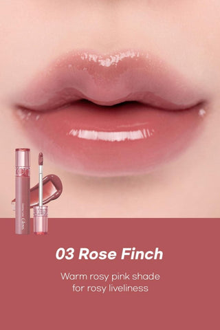 [Romand] Glasting Color Gloss 4g - 03 Rose Finch - Diva Melody