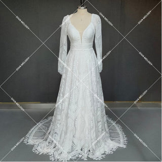 Romantic Two - Piece Wedding Dress - Diva Melody