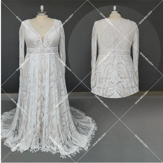 Romantic Two - Piece Wedding Dress - Diva Melody