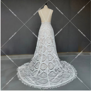 Romantic Two - Piece Wedding Dress - Diva Melody