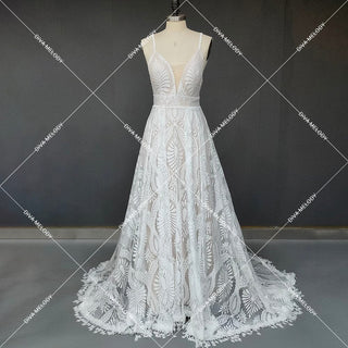 Romantic Two - Piece Wedding Dress - Diva Melody