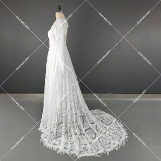 Romantic Two - Piece Wedding Dress - Diva Melody