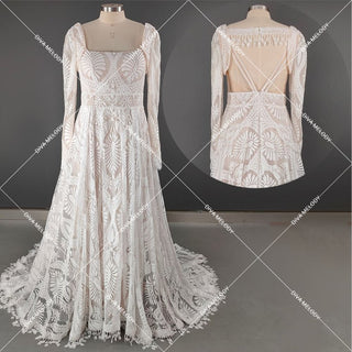 Romantic Two - Piece Wedding Dress - Diva Melody