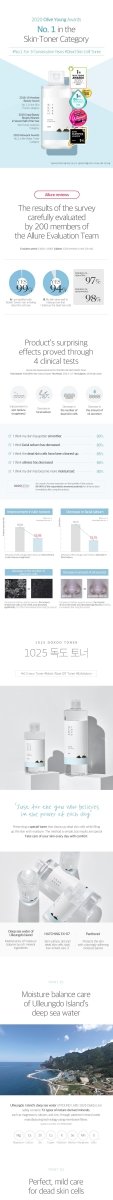 [ROUNDLAB] 1025 Dokdo Toner 200ml - Diva Melody