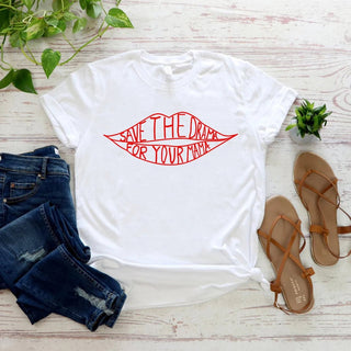 Save The Drama for Your Mama Friends TV Show Rachel Green Unisex Graphic Tees T Shirt - Diva Melody