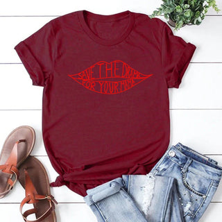 Save The Drama for Your Mama Friends TV Show Rachel Green Unisex Graphic Tees T Shirt - Diva Melody