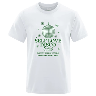 Self Love Creativity Print Cotton T-Shirt - Diva Melody