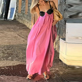 Sexy Beach Loose Slip Long Dress - Diva Melody