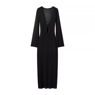 Sexy Long Sleeve Beach Dress - Diva Melody