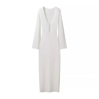 Sexy Long Sleeve Beach Dress - Diva Melody