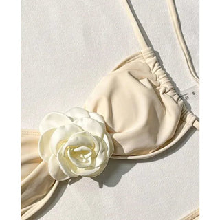 Sexy Rose Applique String 2 sets Bikinis - Diva Melody