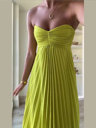 Sexy Strapless Long Dress - Beach Style - Diva Melody