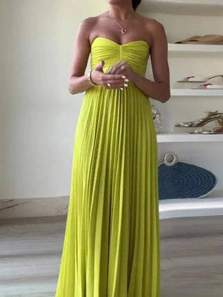 Sexy Strapless Long Dress - Beach Style - Diva Melody