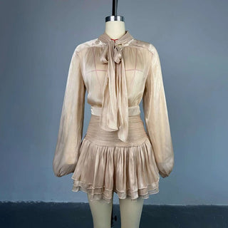 Sheer Chiffon Two - Piece Set - Diva Melody