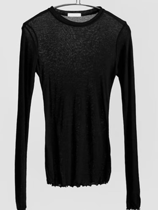 Sheer Long Sleeve T-Shirt - Diva Melody