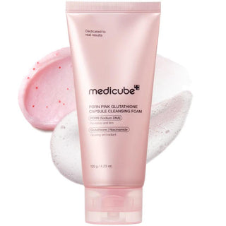 [Medicube] PDRN Pink Glutathione Capsule Cleansing Foam 120g