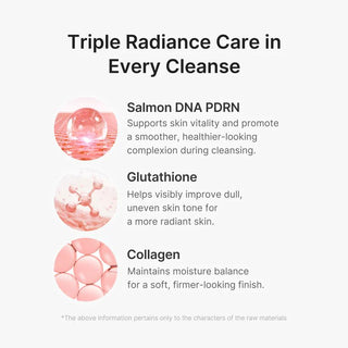 [Medicube] PDRN Pink Glutathione Capsule Cleansing Foam 120g