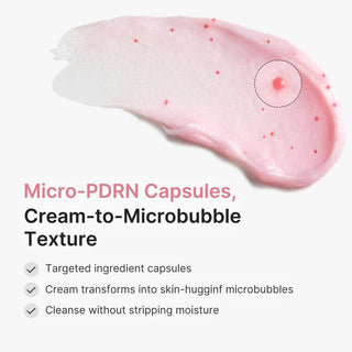 [Medicube] PDRN Pink Glutathione Capsule Cleansing Foam 120g