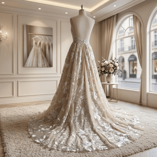 Simple Elegance Wedding Gown - Diva Melody