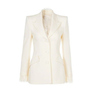 Single Breasted Blazer & Flared Trouser Suit Set - Diva Melody
