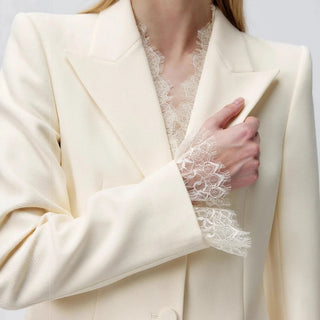 Single Breasted Blazer & Flared Trouser Suit Set - Diva Melody