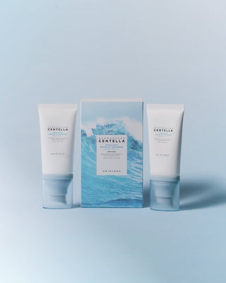 [Skin1004] Madagascar Centella Hyalu-Cica Water-Fit Sun Serum Twin Pack 50ml*2 - Diva Melody