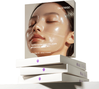 [Skinego] Super Glow Deep Collagen Hydrogel Mask - 2 Size - Diva Melody
