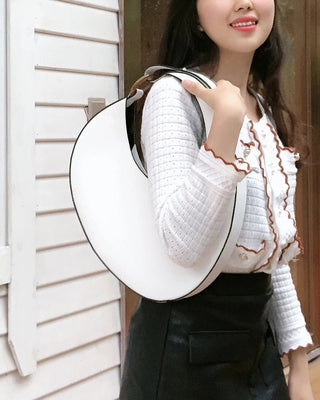 Slim Half Moon Shoulder Bags - Diva Melody