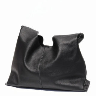 Soft Genuine Leather Hobo Shoulder Bag - Diva Melody