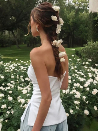 Solid Strapless Tube Top - Diva Melody