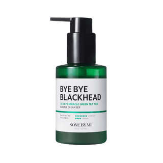 [SomeByMi] BYE BYE BLACKHEAD 30 DAYS MIRACLE GREEN TEA TOX BUBBLE CLEANSER 120g - Diva Melody