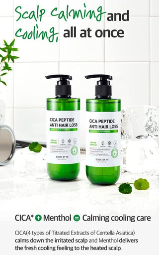 [SomeByMi] Cica Peptide Anti Hair Loss Derma Scalp Shampoo 285ml - Diva Melody