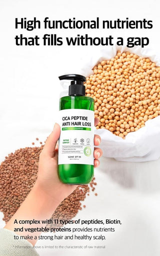 [SomeByMi] Cica Peptide Anti Hair Loss Derma Scalp Shampoo 285ml - Diva Melody