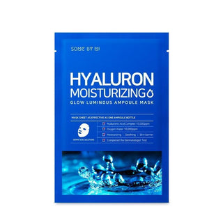 [SomeByMi] HYALURON MOISTURIZING AMPOULE MASK X 10EA - Diva Melody