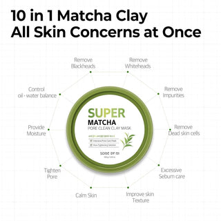 [SomeByMi] SUPER MATCHA PORE CLEAN CLAY MASK 100g - Diva Melody