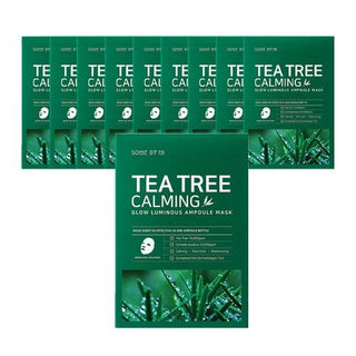 [SomeByMi] TEA TREE CALMING AMPOULE MASK X 10EA - Diva Melody