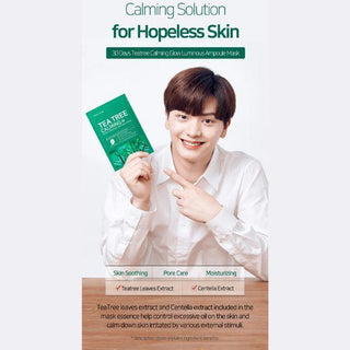 [SomeByMi] TEA TREE CALMING AMPOULE MASK X 10EA - Diva Melody